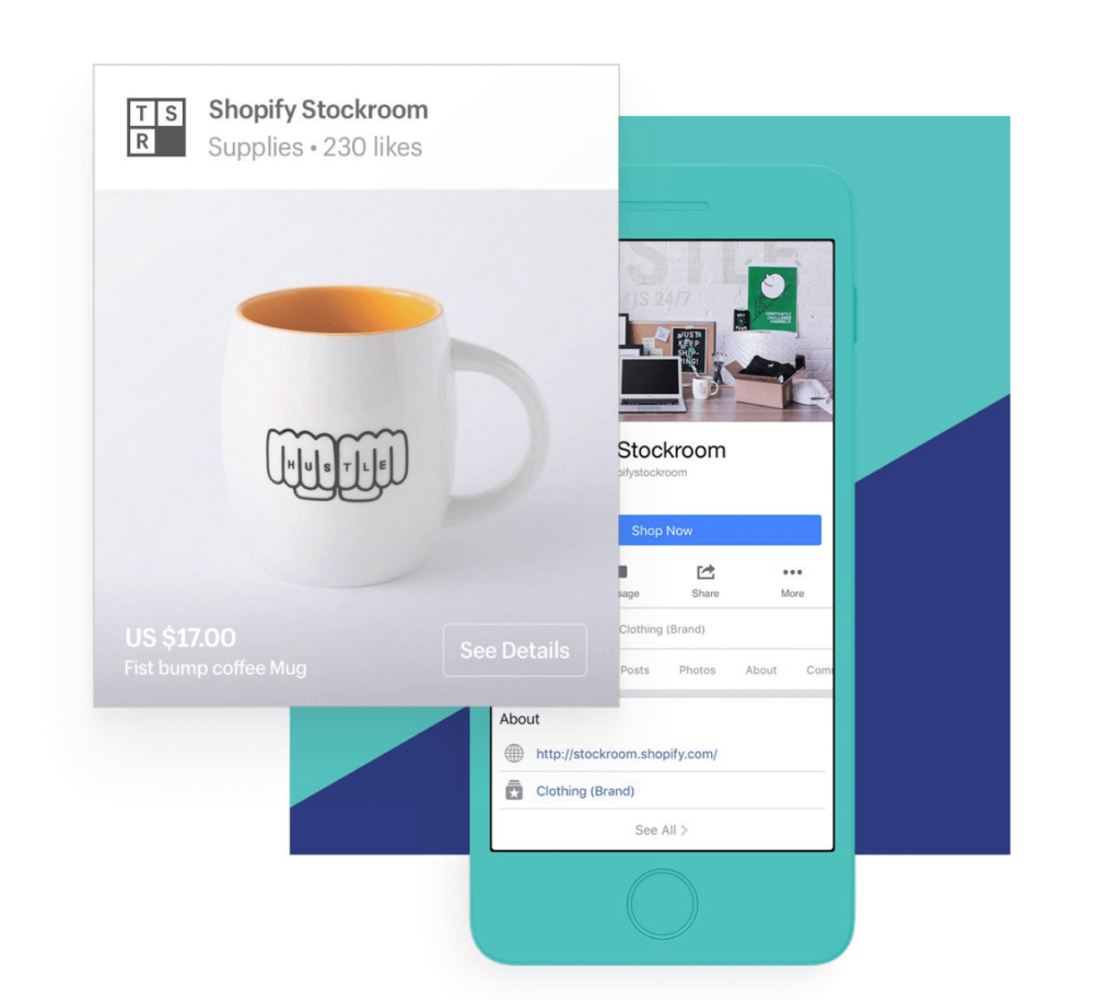 vender en Facebook con Shopify