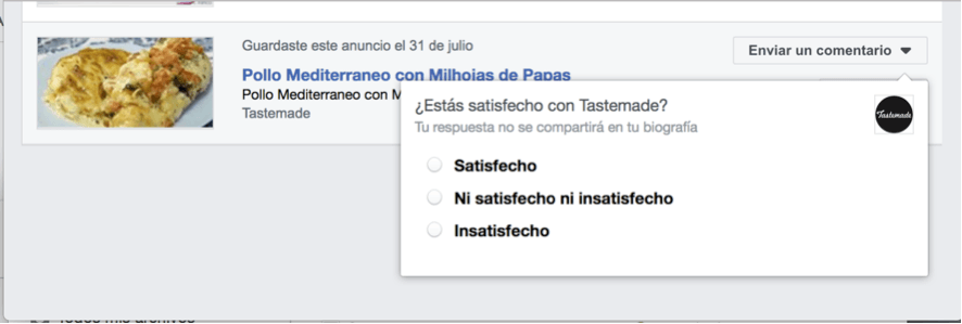 Facebook Ads Activity