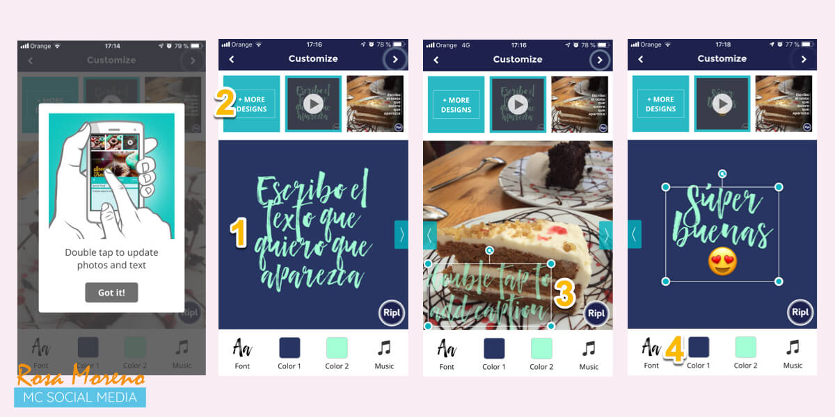 apps para hacer videos para facebook e instagram rippl escribir copy seleccionar diseno apps para hacer videos para facebook e instagram rippl escribir copy seleccionar diseno