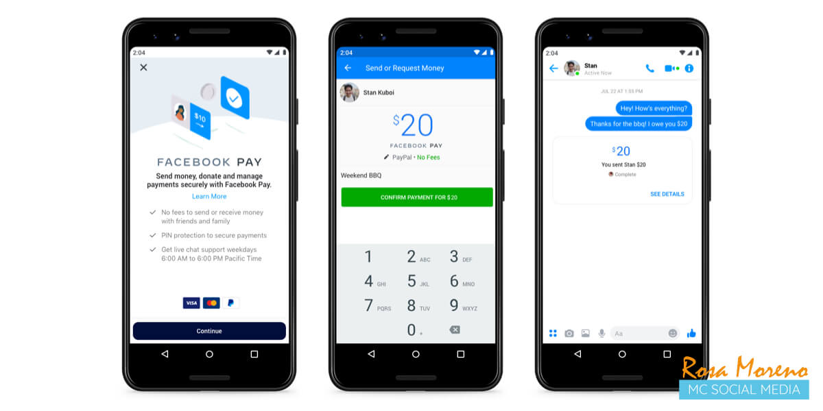 facebook lanza facebook pay nuevo metodo pago sus aps facebook pay para pagos mediante messenger