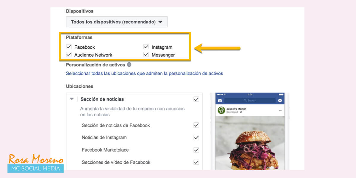 guia marketing en facebook instagram para navidad plataformas facebook