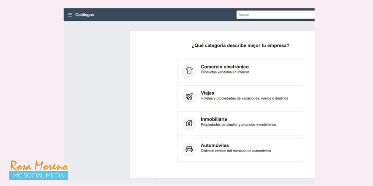 guia marketing en facebook instagram para navidad tipos catalogos productos facebook