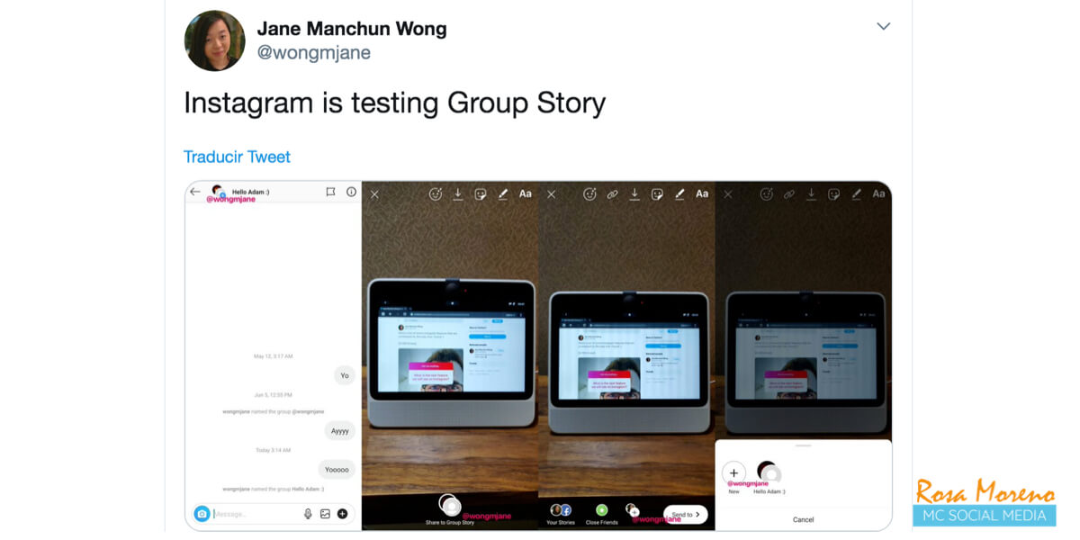 historias de grupo de instagram que son y como funcionan test historias grupo instagram tweet jane manchun wong
